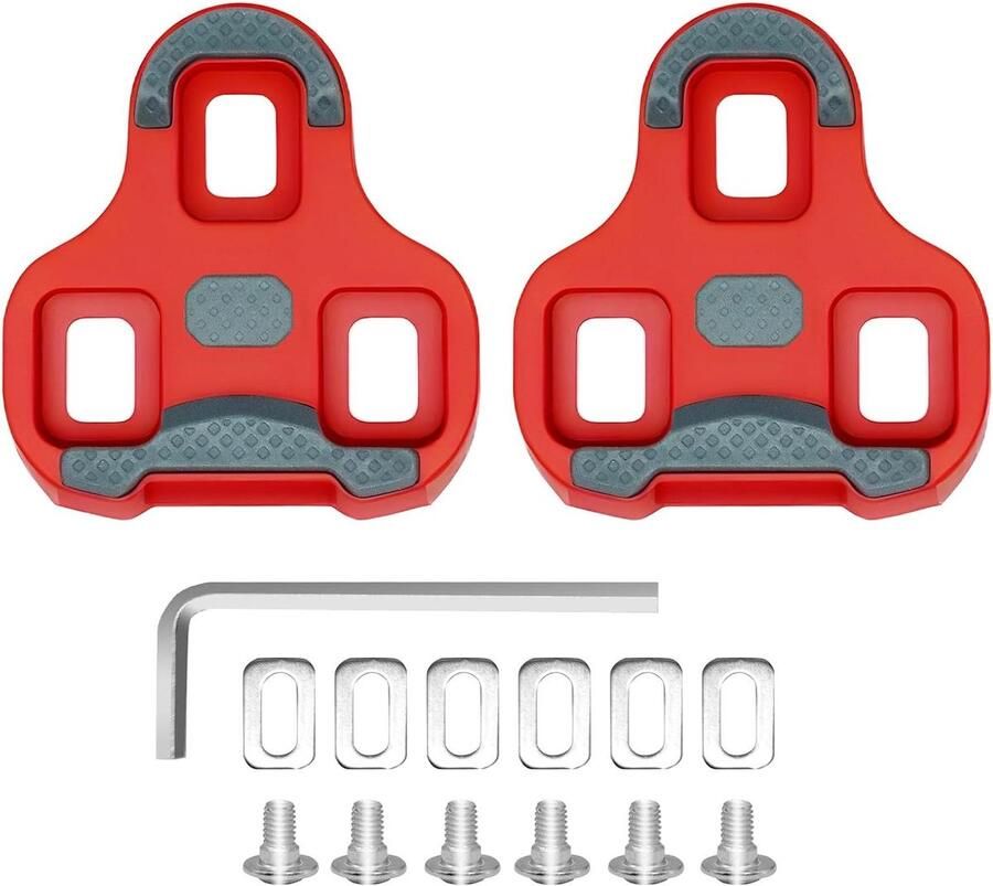 Fietspedalen Racefiets clips Binnen en buiten fietsen Compatibel met schoenplaatjes 14.9 x 10.1 x