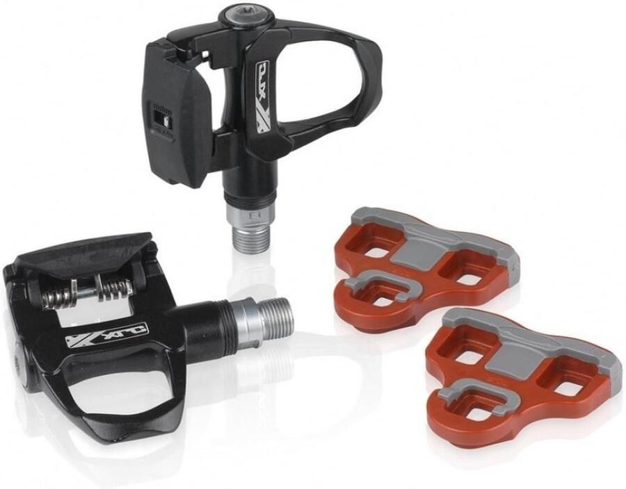 Fietspedalen Racepedalen Fietsen Look Keo compatibel Eén maat Zwart