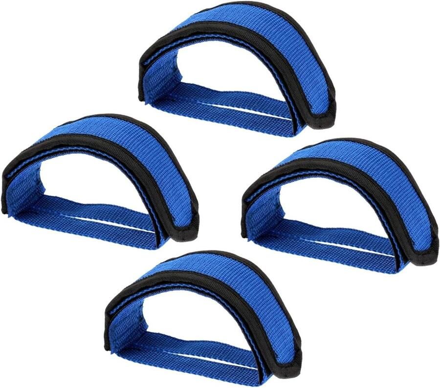 Fietspedalen Rie Fietstrainer Rie Veilig Fietsen Dubbele Klittenbandsluiting Universeel Blauw