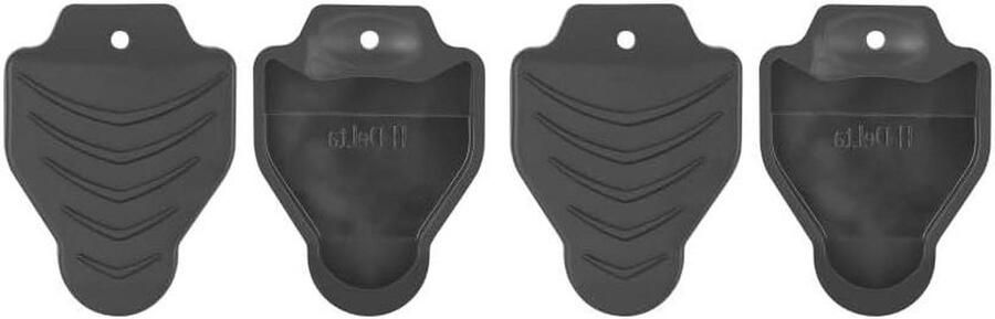 Fietspedalen Schoenhoezen Cleats Beschermers Fietsen Onderhoud Antislip Ontwerp 90x72x15mm Zwart