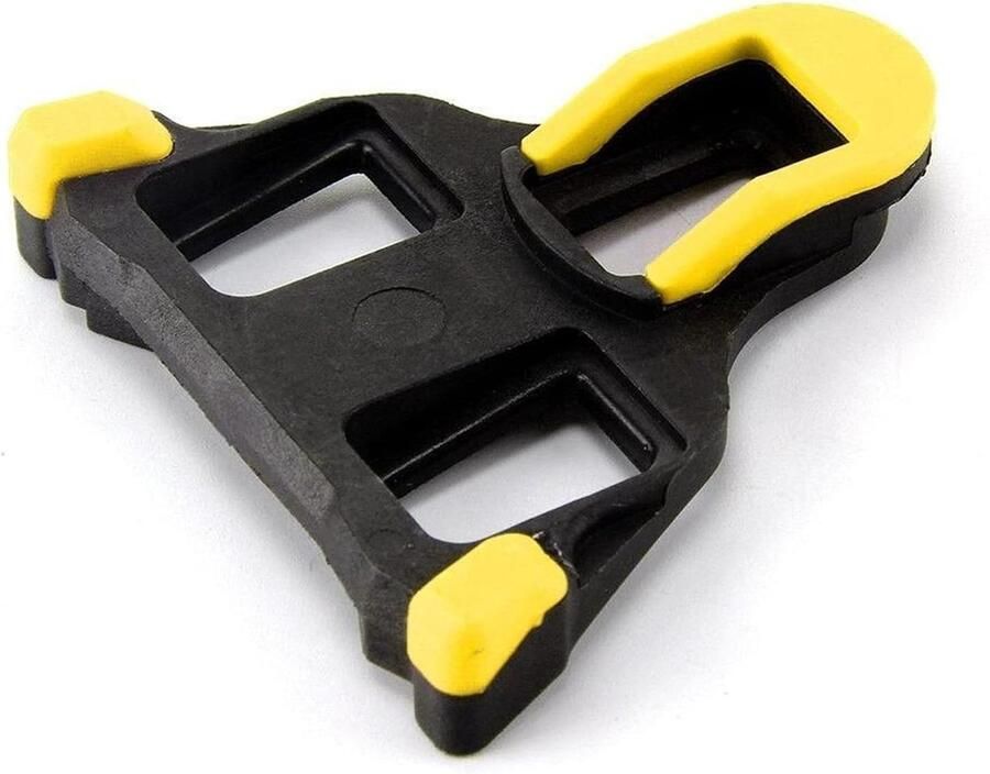 Fietspedalen Schoenplaten Pedaal Cleats Fietsen Lange Afstand 6 Graden Drijvend Standaard Schroefdraad Geel