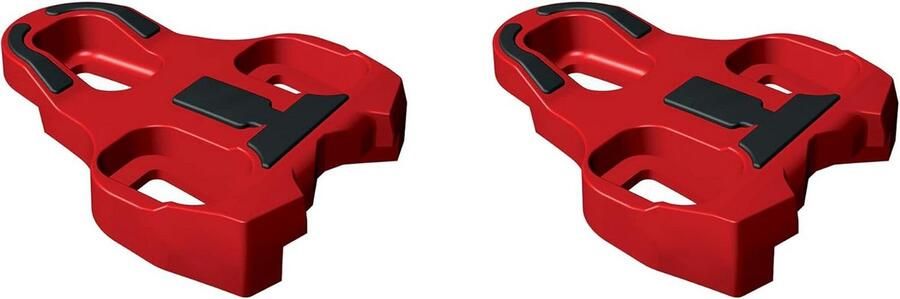 Fietsplaatjes Schoenplaatjes Wegwielrennen 9 Graden Speling KEO Compatibel Rood