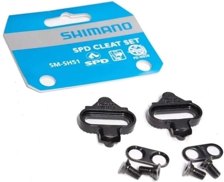 Fietsplaatjes Set SPD Schoenplaatjes Mountainbiken Eenvoudige Inklikking Standaard Maat Natuurlijk Metaal