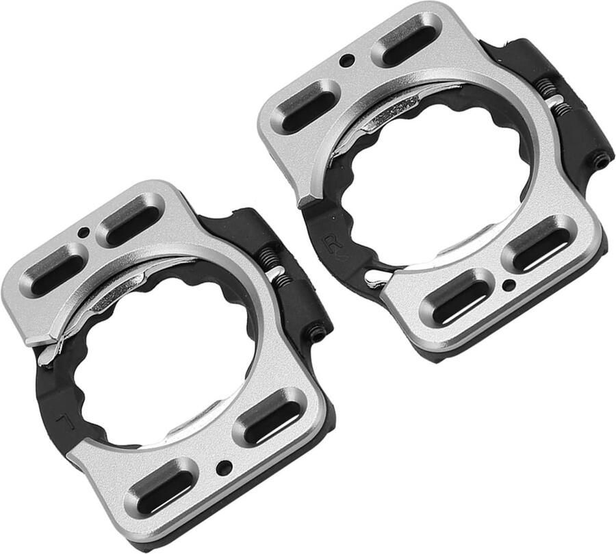 Fiets Schoenplaten Adapter Converter Cleat Cover SpeedPlay Zero Compatibel Paar Snelle Release Pedaal Bevestiging Fietsschoenen Comp Schoenplaten Geschikt voor SpeedPlay Zwart 1 Set