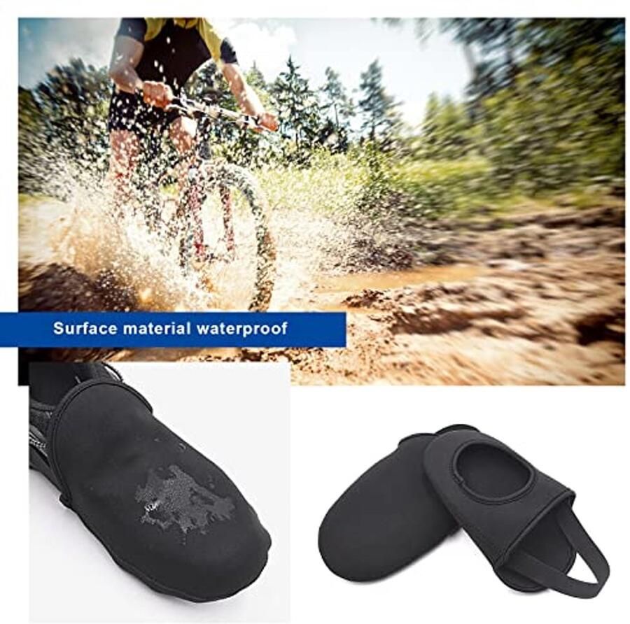 Fietsschoenen Beschermhoes Winddicht en Thermo Geschikt voor Mountainbike en Wegfiets