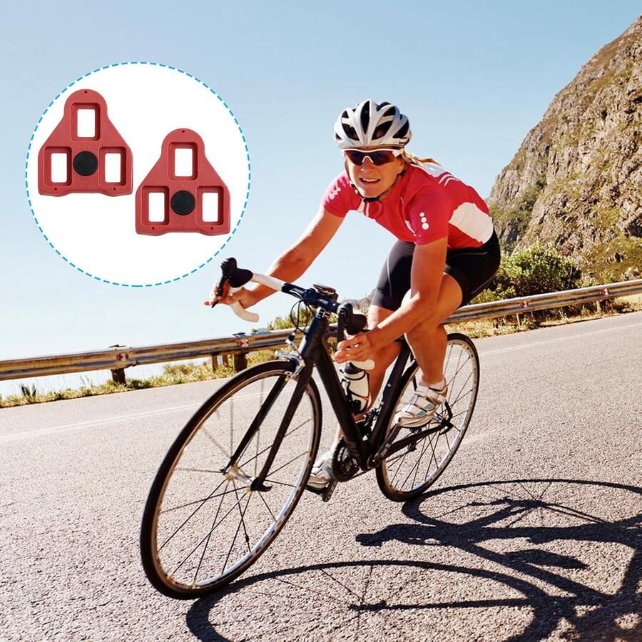 Fietsschoenen Cleats compatibele pedaalwiggen voor fiets antislip pedalen