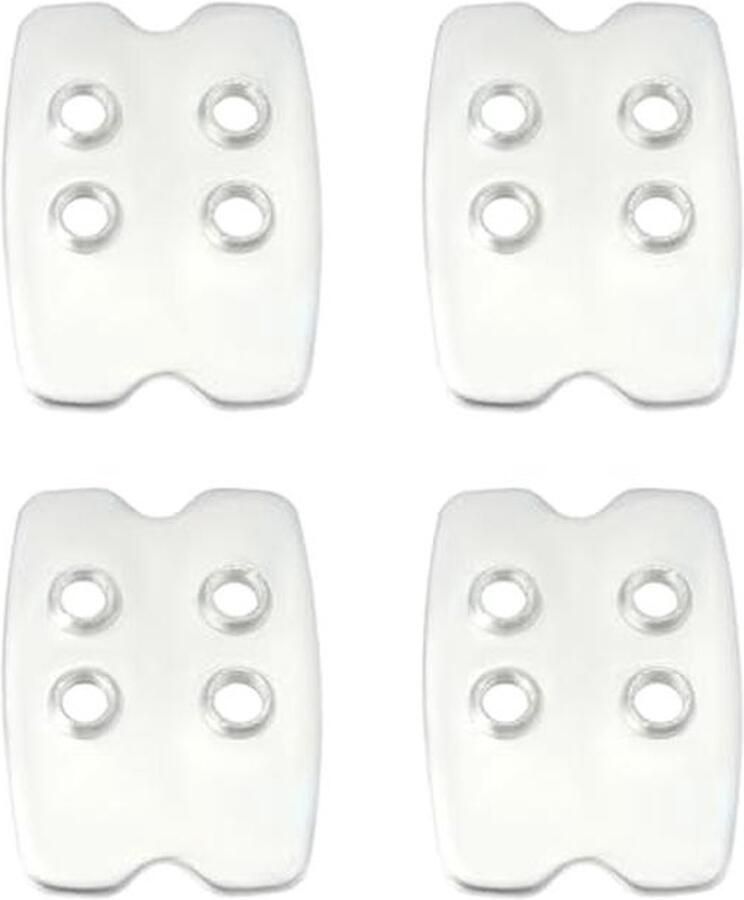 Fietsschoenen Clips Schoenplaten Compatibel met SPD SM-SH51 SM-SH52 SM-SH55 SM-SH56 29.4x39.3mm 4 Stuks