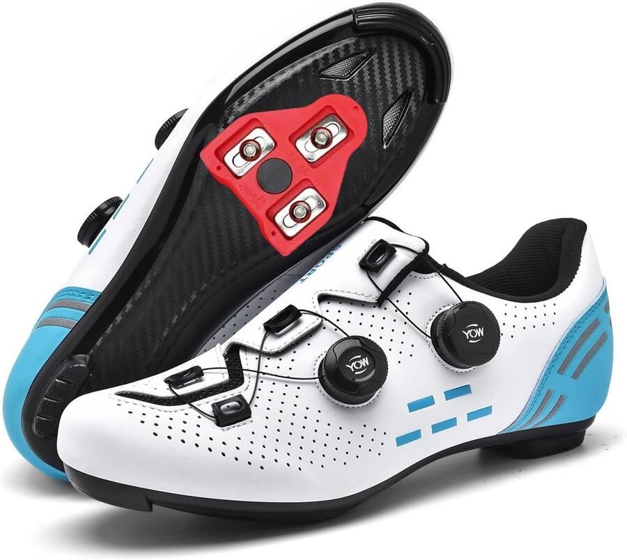 Fietsschoenen Heren Compatibel met SPD & Delta Schoenplaatjes voor Peloton en Racefiets