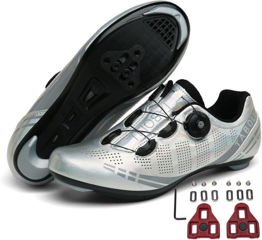 Fietsschoenen met SPD-klikplaten Licht en ade d composiet bovenwerk voor racefiets en mountainbike