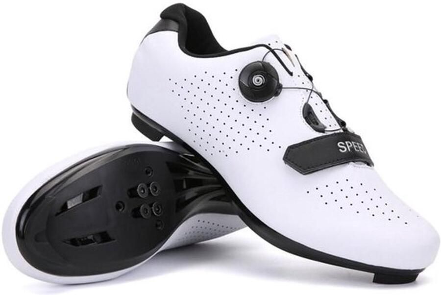 Fietsschoenen Racefiets en Mountainbike met SPD-platen Ade d Composiet Boefwerk Comfortabel voor Indoor & Outdoor 4.5 UK