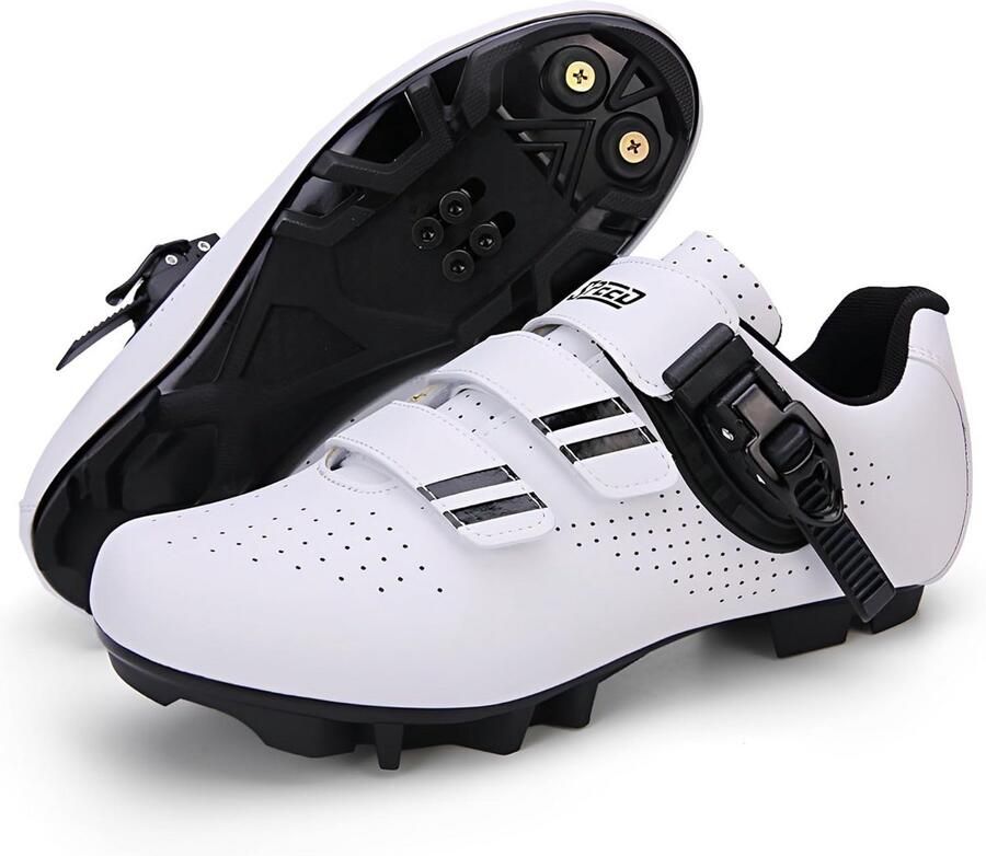 Fietsschoenen voor Mountainbike en Racefiets met SPD Noppen