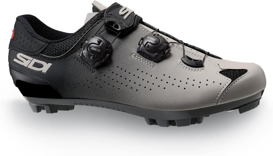 Fietsschoenen Heren MTB Schoenen Offroad Fietsen Vervangbare Componenten 40 EU Grijs Zwart