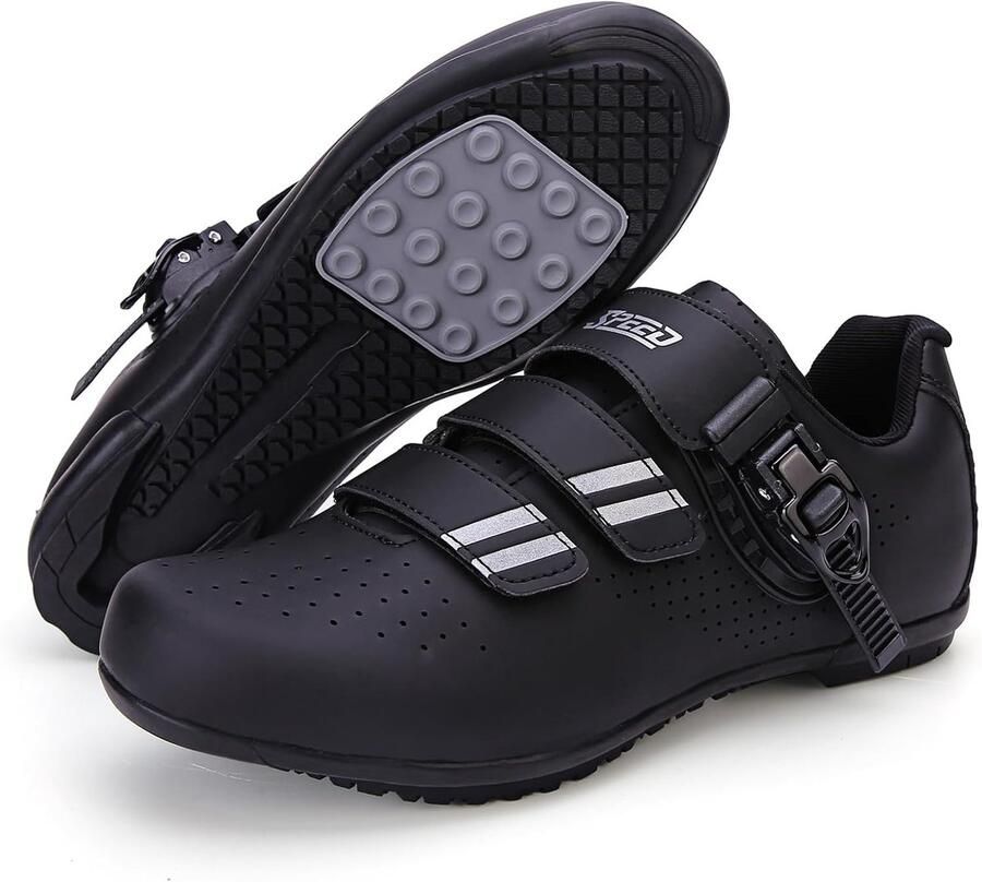 Fietsschoenen Heren MTB Schoenen Weg en Indoor Ademend Comfort Maten