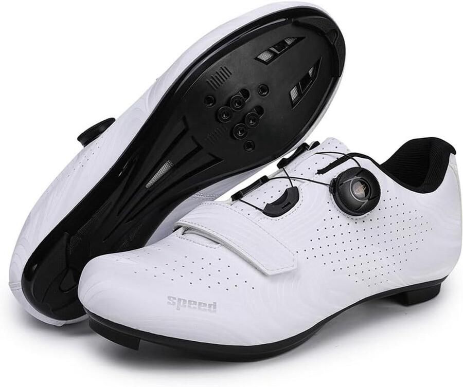 Fietsschoenen met Harde Nylon Zool en Antislip Noppen Ade d en Sneldrogend Unisex voor Mountainbike en Straatfiets