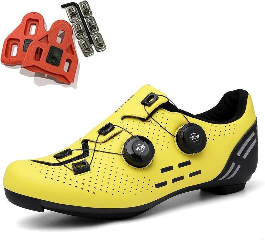 Fietsschoenen Unisex SPD-SL Compatibel met Look Delta Racefiets & Spinning Schoenen