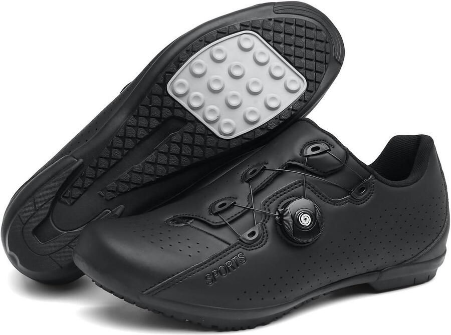 Fietsschoenen voor en Ade de Fiets Schoenen voor MTB en Racefiets met Antislip Zool