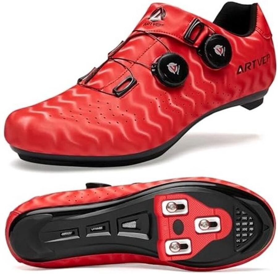 Fietsschoenen voor Heren Compatibel met SPD en SPD-SL Schoenplaatjes