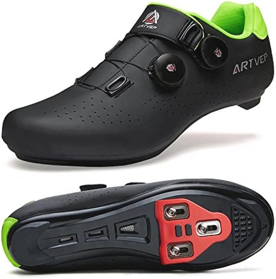 Fietsschoenen voor en compatibel met SPD en SPD-SL ideale MTB- en racefietsschoenen