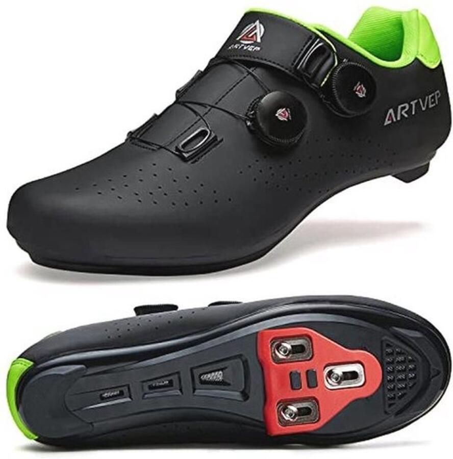 Fietsschoenen voor en compatibel met SPD en SPD-SL ideale MTB- en racefietsschoenen