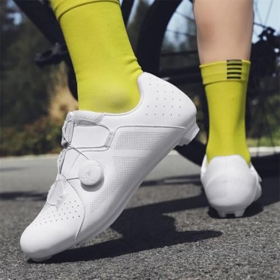 Fietsschoenen voor en Compatibel Wit
