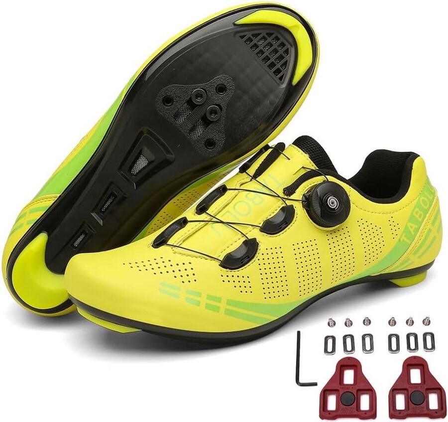 Fietsschoenen voor en met SPD Schoenplaten voor Mountainbike en Racefiets