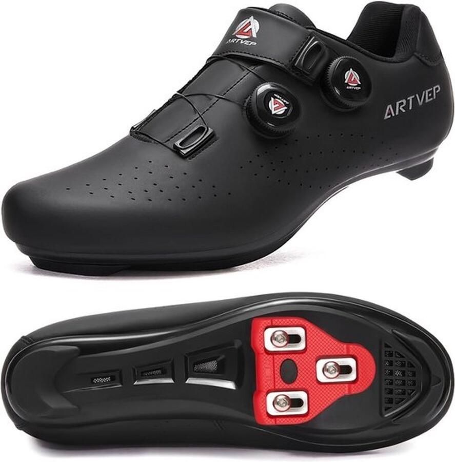Fietsschoenen voor en Compatible met Look Delta en Shi o SPD Cleats Geschikt voor Wegfietsen en MTB Rijwiel Schoenen voor Indoor en Outdoor
