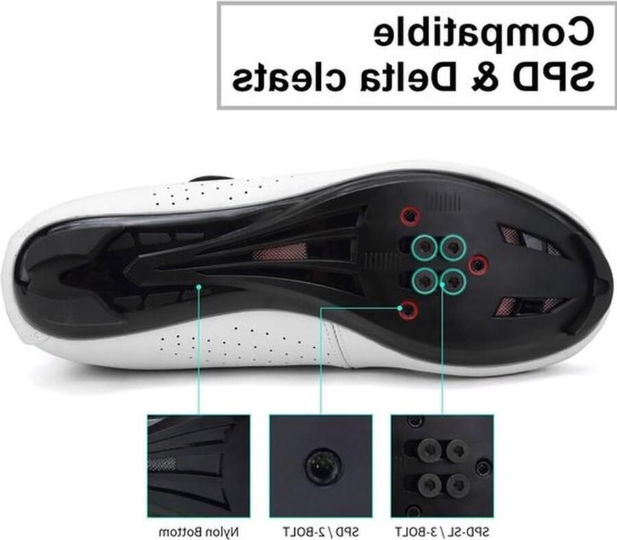 Fietsschoenen voor nen en Unisex MTB en Wegfietsschoenen met SPD SLAanpassing voor Optimale Prestaties