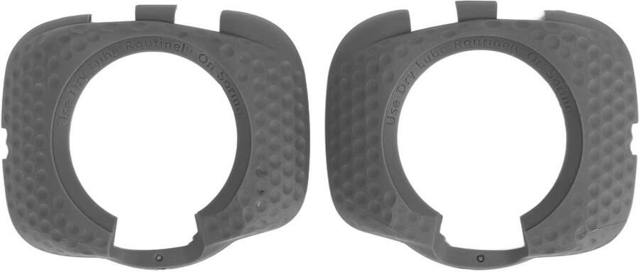 Fietsschoenplaat Covers Pedaalhoezen Fietsen Verbetert Looplevel 2 stuks Zwart