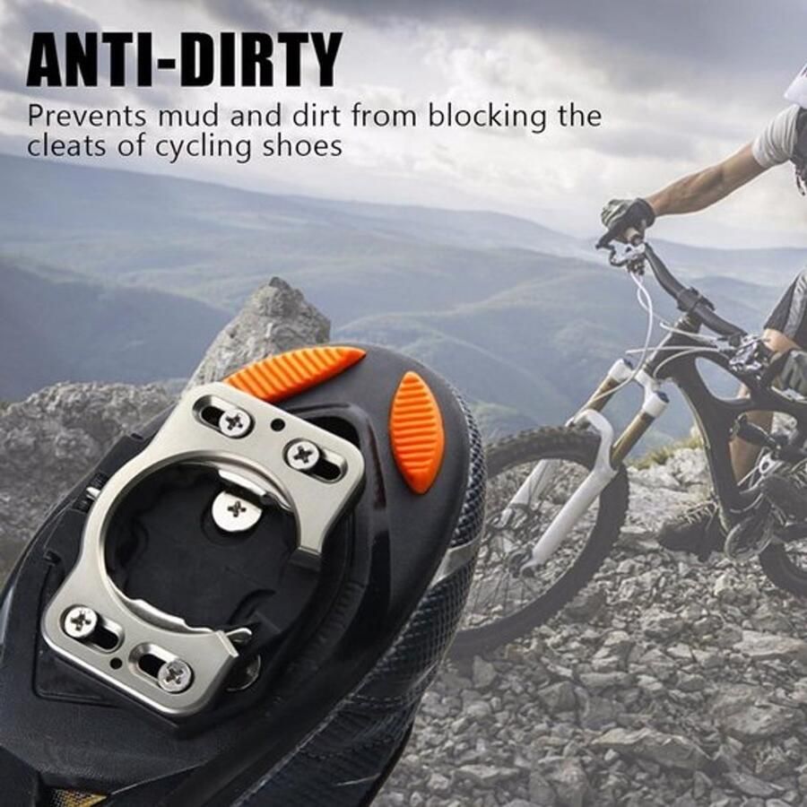 Fietsschoenplaatjes Adapter Converter Quick Release Schoenplaatjes Geschikt voor Fietsschoenen Tacchette Cleat Cover Adapter 1 Paar Voor Paar Quick Release Fietsschoenen
