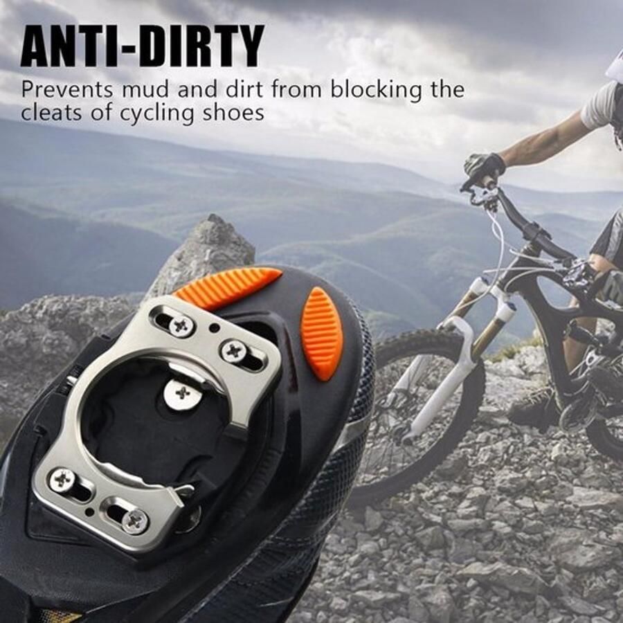 Fietsschoenplaatjes Adapter Converter Quick Release Schoenplaatjes Geschikt voor Fietsschoenen Tacchette Cleat Cover Adapter 1 Paar Voor Paar Quick Release Fietsschoenen