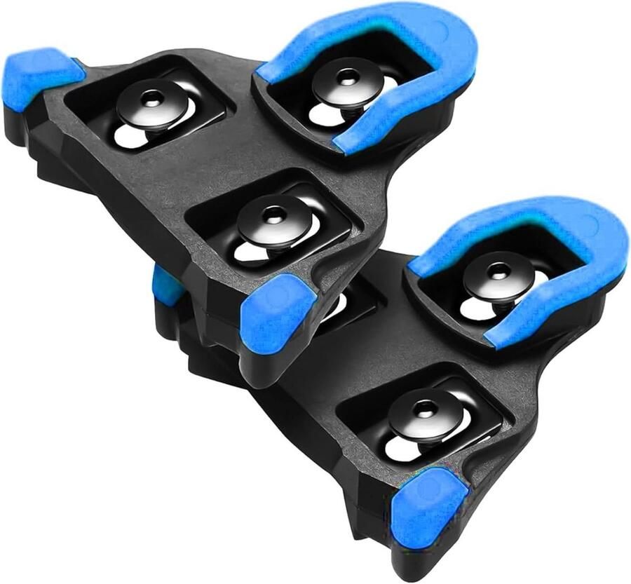 Fietsschoenplaatjes Cleats SPD Wielrennen 2 Graden Float Standaard Blauw