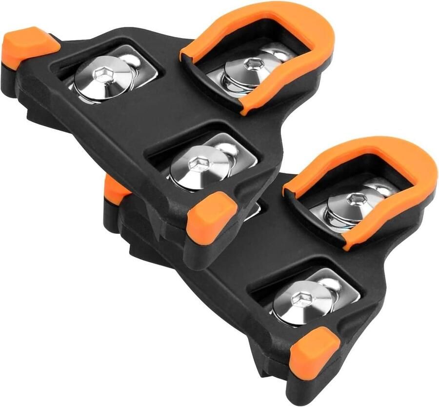 Fietsschoenplaatjes Covers SPD-SL Schoenplaatjes Wegfietsen Bescher Anti-slip Gel 6 Graden Geel