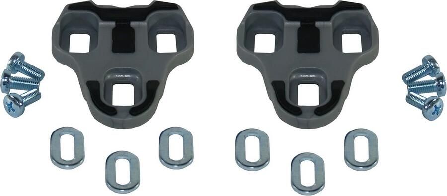 Fietsschoenplaatjes met klittenbandsluiting voor SPD-SL pedalen