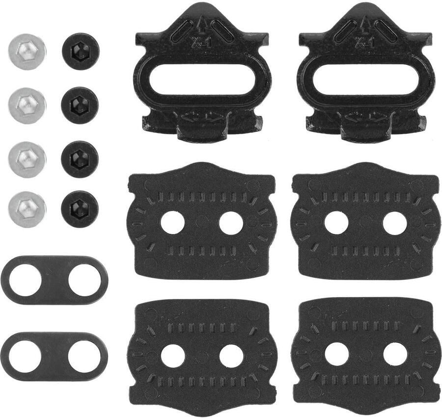 Fietsschoenplaatjes Schoenplaatjes Fiets Mountainbike Fietsen 8 Graden Bewegingsvrijheid 10x10x Zwart