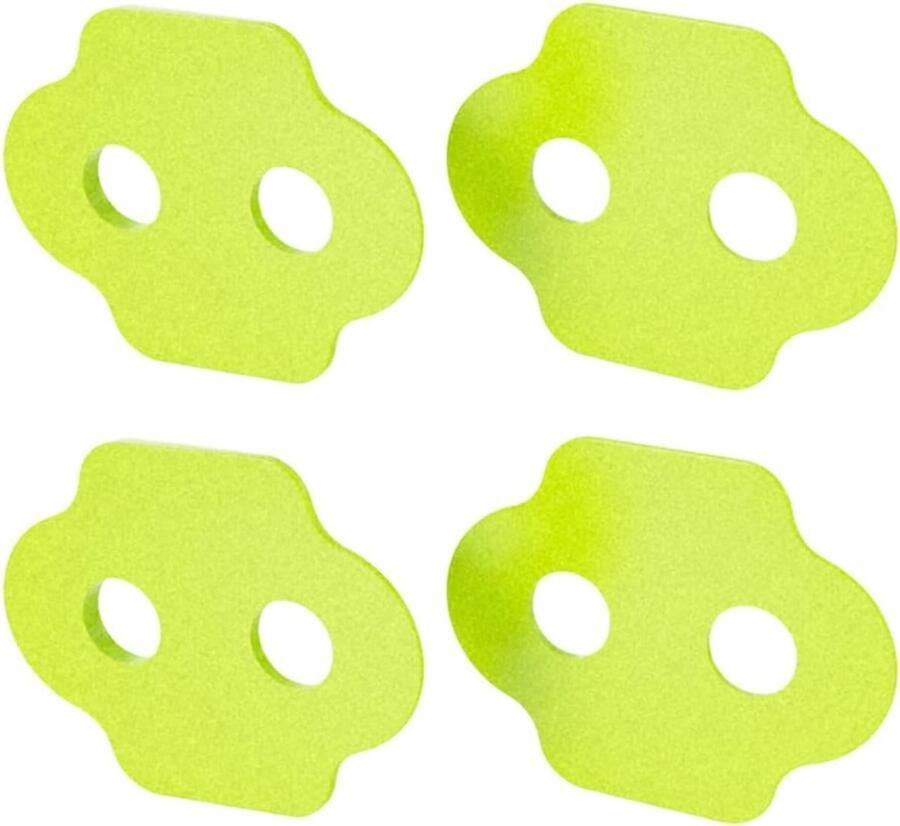 Fietsschoenplaatjes Set Schoenplaatjes Adapters Fietsen Optimaliseren Nauwkeurige Uitlijning Hoek & Hoogte Zwart