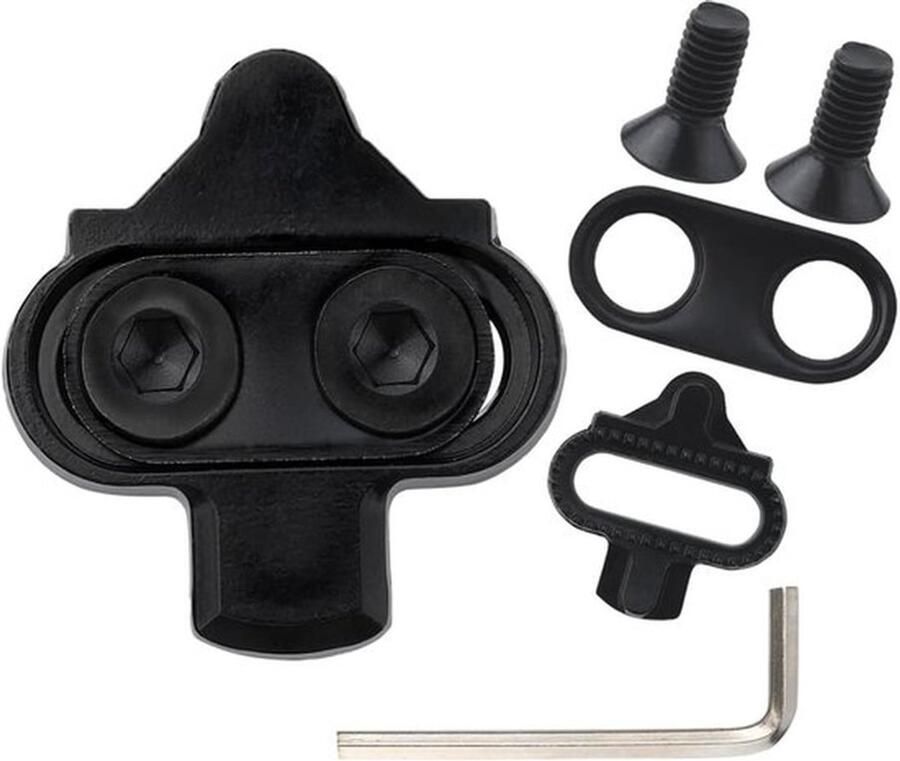 Fietsschoenplaatjes Sterke clips voor fietsschoenen Zwart Compatibel met SM-SH51 Ideaal voor wielrennen Geschikt