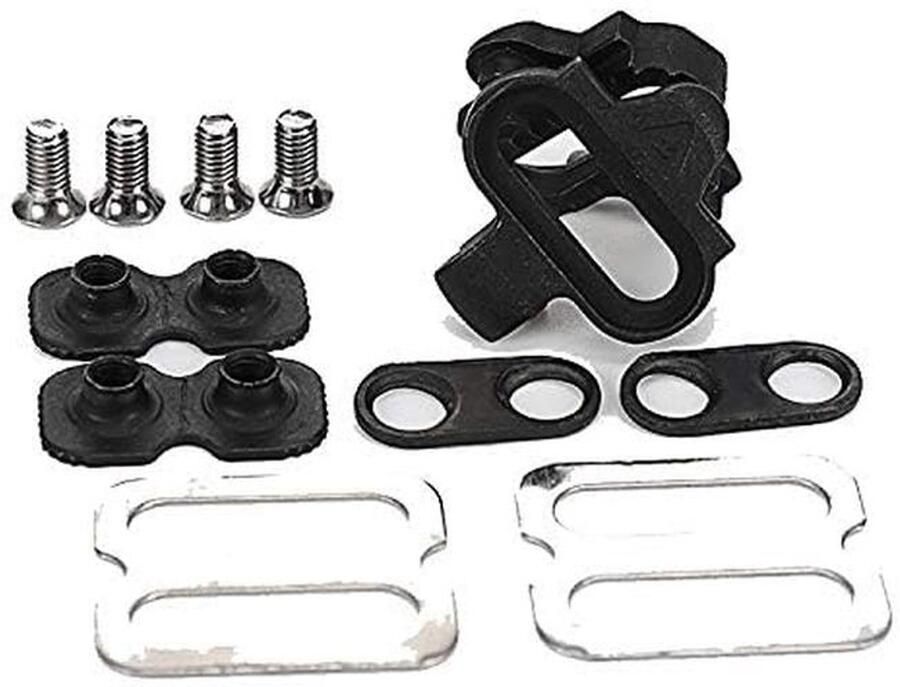 Fietsschoenplaatjes voor Zelfsluitende Fietspedalen Geschikt voor Indoor en Mountainbike