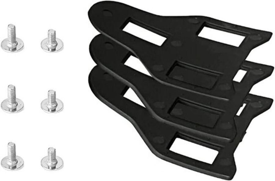 Fietsschoenplaten Cleat Spacer Set Fietsen Verbeteren Zelfsluitend Ontwerp One Size Niet gespecificeerd