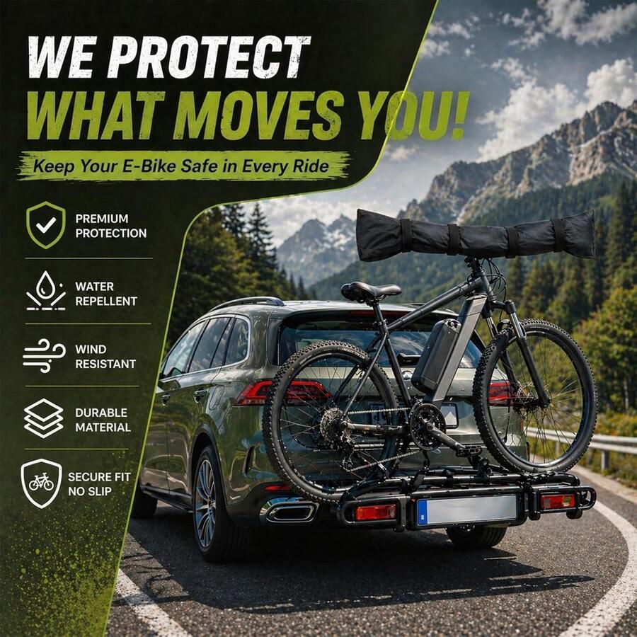 Fietsstuurhoes Ebike Transportbescherming 2 Pakketten Fietsstuur Beschermhoes Fietsstuurkap Fietsstuurbescherming voor Fiets Fietsbescherming voor Achteras Fietsstuur Regenbescherming
