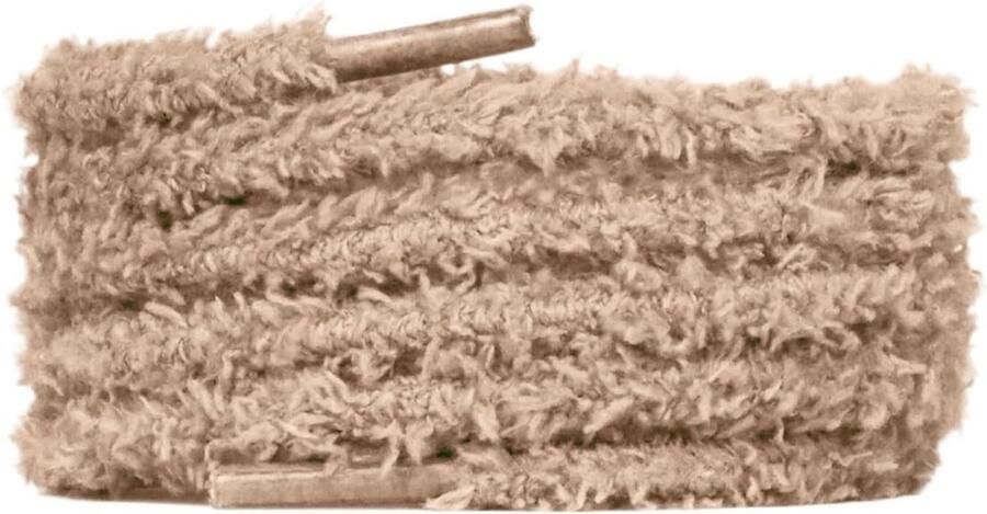 Fijne dikke pluizige schoenveters voor sneakers en sportschoenen lang