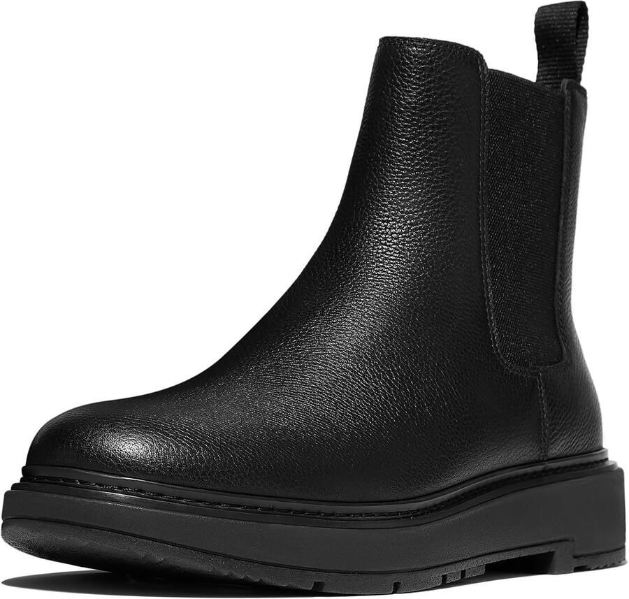 Fitflop heren Skandi Mens Tumbled-leather Chelsea BootsChelsea-laarsje