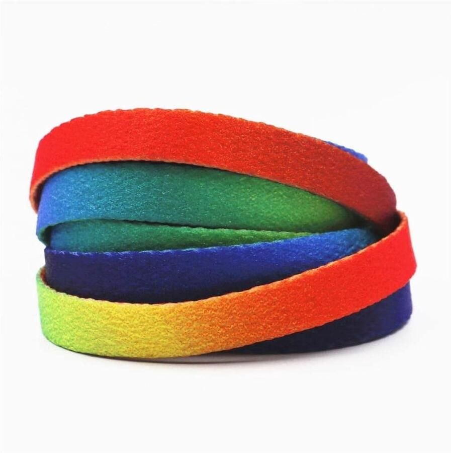 Flat sneakers shoelaces athletic laces for sneaker walking shoes boots laces replacements 8mm x 1 pair (#A)