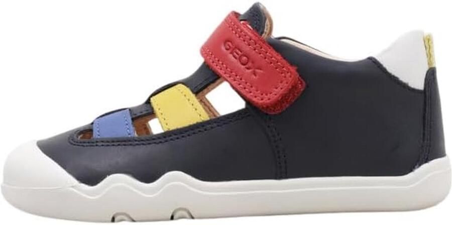 Flexibele Babysneakers voor Jongens met Klittenband Lichte en Ademende Instapschoen