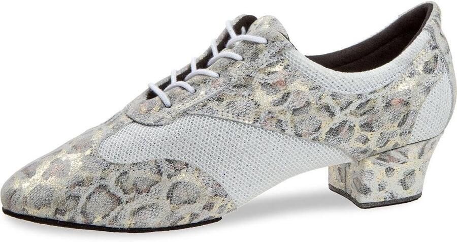 Flexibele dames dansschoenen met gedeelde zool en schokabsorberende hak