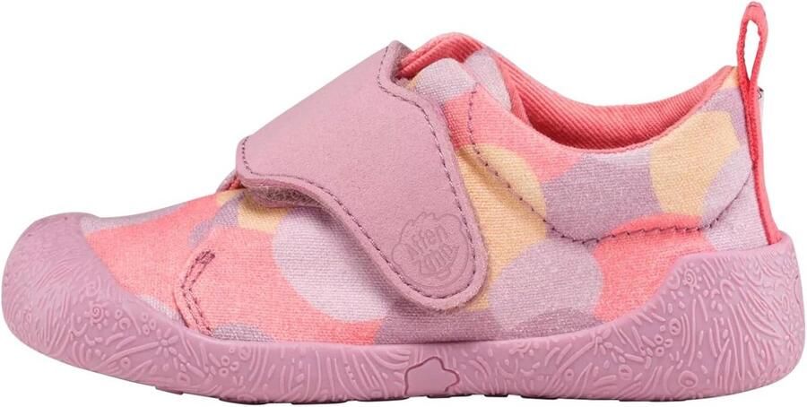 Flexibele Katoenen Loopschoenen met Klittenband voor Baby's en Peuters )