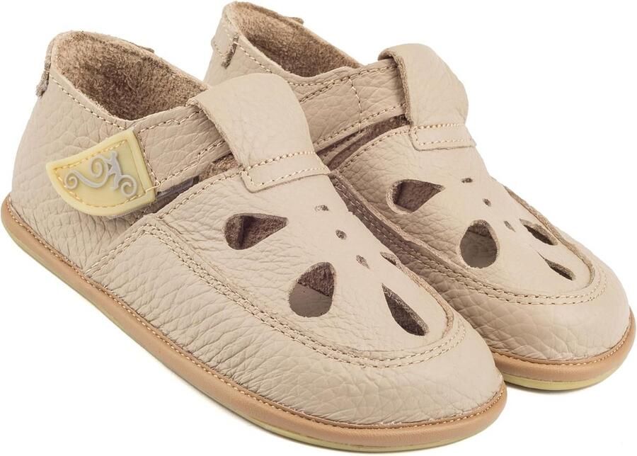 Flexibele Kinderschoenen met Klittenband Gezonde Blotevoetenmodel voor en