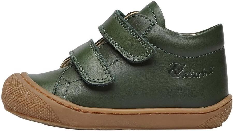 Flexibele Leren Sneakers voor Jongens Eerste Stapjes en LoopComfort