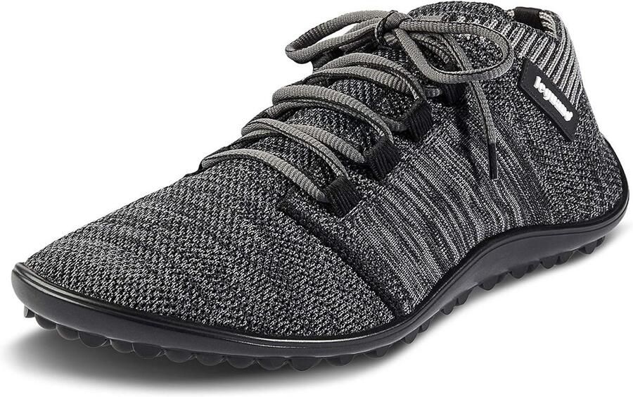 Flexibele Sneakers Antraciet Barefoot Stijl Sportschoenen