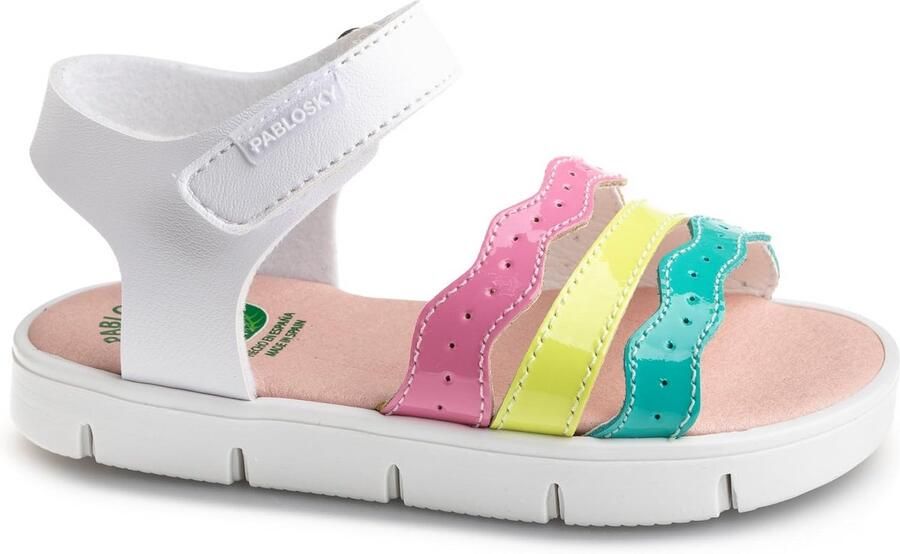 Comfortabele Plateau Sandalen voor Meisjes met Klittenbandsluiting