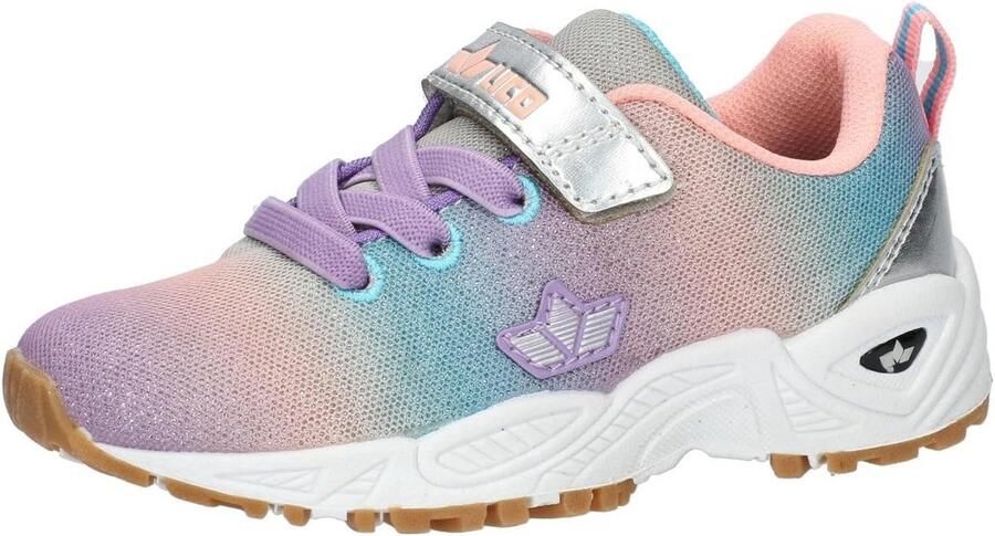 Meisjes Sportschoenen met Klittenband en Elastische Veters voor Gym en Binnen